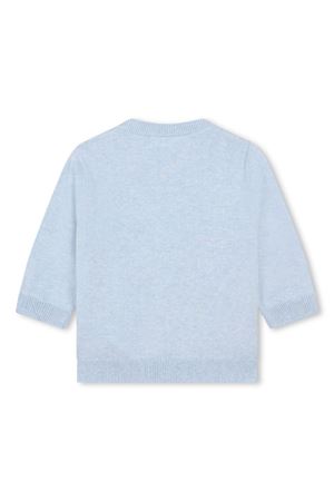 maglia in cotone azzurro GIVENCHY KIDS | H3047177D